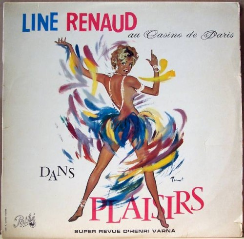 Line Renaud au Casino de Paris dans "Plaisirs"封面