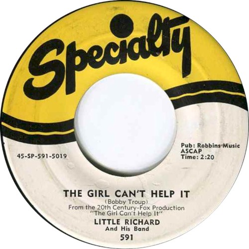 The Girl Can't Help It / All Around the World封面
