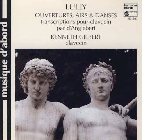Pièces de Jean-Baptiste Lully élaborées pour clavecin par Jean-Henry D'Anglebert封面