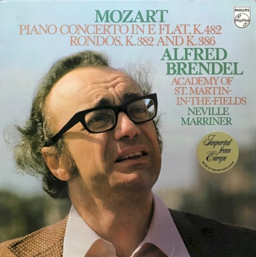 Piano Concerto In E Flat, K. 482 / Rondos, K. 382 and K. 386封面