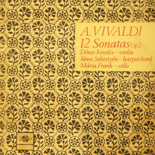 12 Sonatas op. 2封面