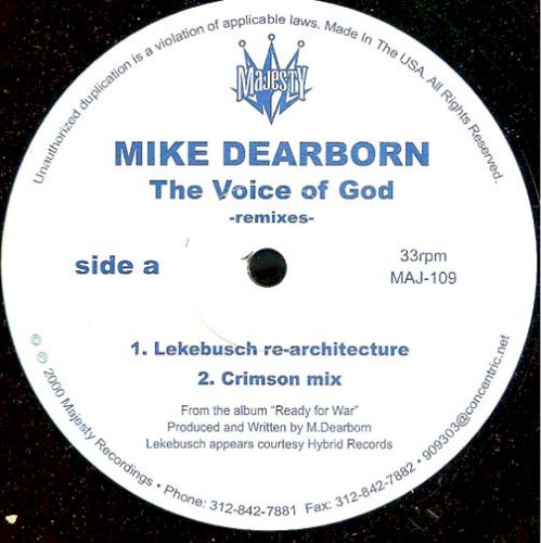 The Voice of God: Remixes封面