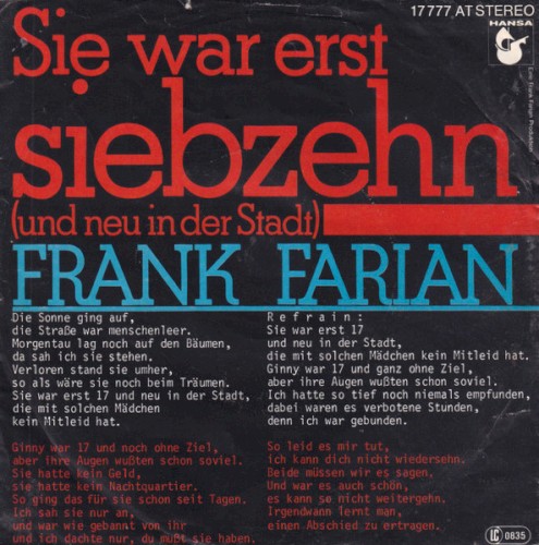 Sie war erst siebzehn (und neu in der Stadt)封面