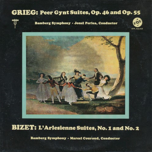 Grieg: Peer Gynt Suites / Bizet: L'Arlesienne Suites封面