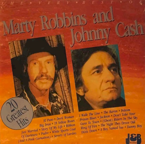The Very Best of Marty Robbins and Johnny Cash封面