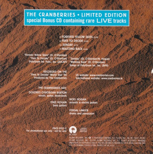 The Cranberries封面