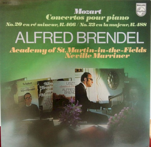 Concertos pour piano No. 20 en ré mineur, K.466 / No. 23 en la majeur, K.488封面
