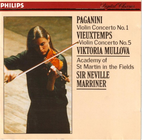 Paganini: Violin Concerto no. 1 / Vieuxtemps: Violin Concerto no. 5封面