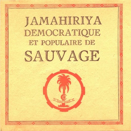 Jamahiriya (Democratique et Populaire de Sauvage)封面