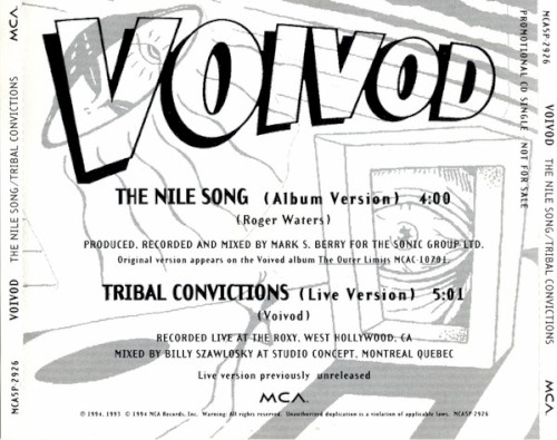 The Nile Song / Tribal Convictions封面