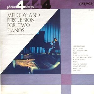 Melody and Percussion for Two Pianos封面