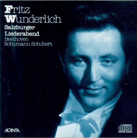 Fritz Wunderlich Salzburger Liederabend封面