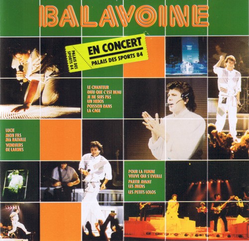 BALAVOINE AU PALAIS DES SPORTS 84封面