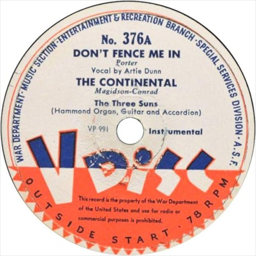 Don’t Fence Me In / The Continental / How High Am I? / Hey Now, Let’s Live封面