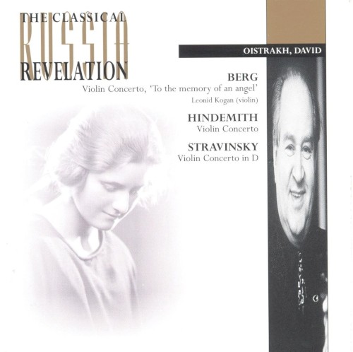 Berg: Violin Concerto, 'To the Memory of an Angel' / Hindemith: Violin Concerto / Stravinsky: Violin Concerto in D封面