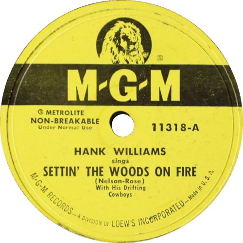 Settin’ the Woods on Fire / You Win Again封面