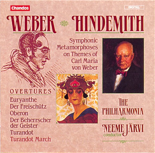 Weber: Overtures / Hindemith: Symphonic Metamorphoses on Themes of Carl Maria von Weber封面