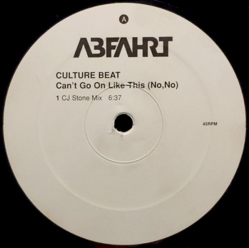 Can't Go On Like This (No, No)封面