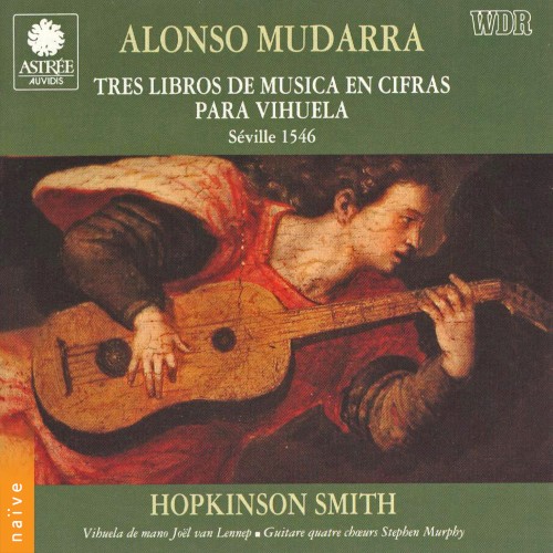 Tres libros de música en cifras para vihuela封面