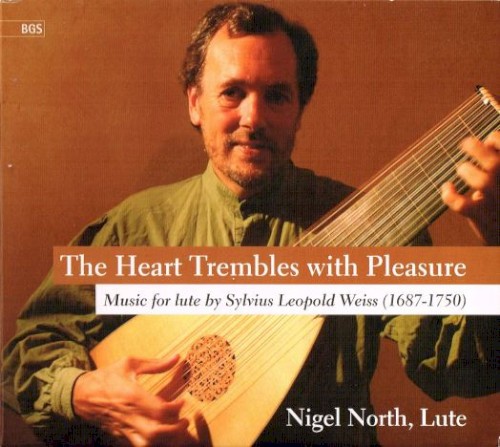Music for lute by Sylvius Leopold Weiss (1687-1750)封面