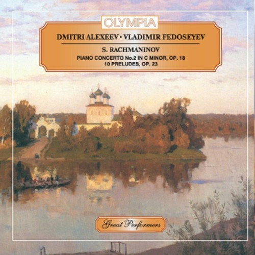 S. Rachmaninov Piano Concerto No. 2 in C Minor, Op. 18, 10 Preludes, Op.23封面