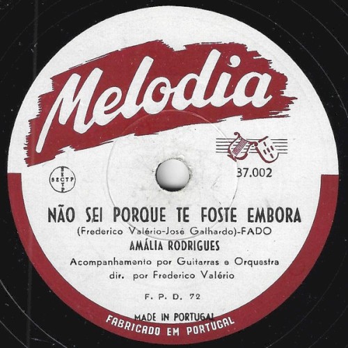 Não sei porque te foste embora / Fado Amália封面