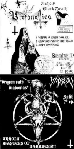 Unholy Black Death / Unholy Masters Of Darkness!!!封面