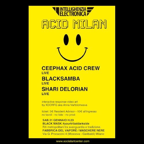 Ceephax Acid Crew Live at Intellighenzia Electronica, Milan 31-01-2015封面