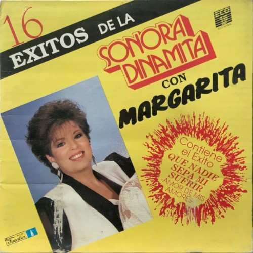 16 éxitos de la Sonora Dinamita con Margarita封面