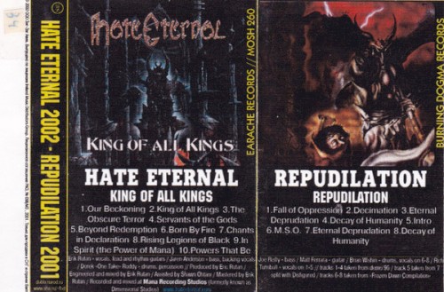 Hate Eternal / Repudilation封面