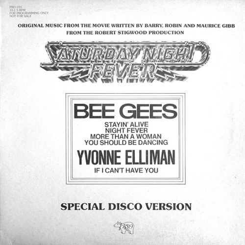 Saturday Night Fever (Special Disco Version)封面