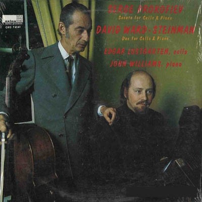 Music for Cello and Piano封面