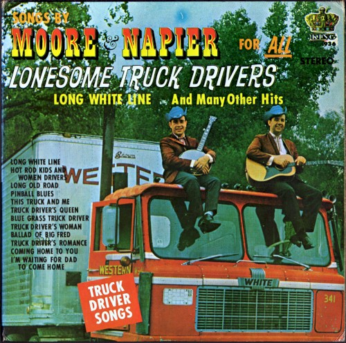 Songs by Moore & Napier for All Lonesome Truck Drivers封面