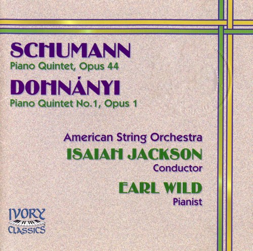Schumann: Piano Quintet, op. 44 / Dohnányi: Piano Quintet no. 1, op. 1封面