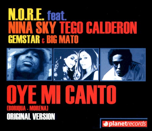 Oye mi canto封面