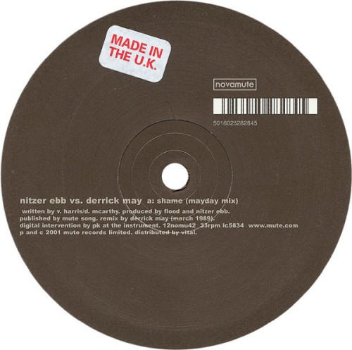 Shame (Mayday remix) / Join in the Chant (Knarz Is Machine)封面