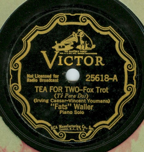 Tea for Two / Keepin' Out of Mischief Now封面
