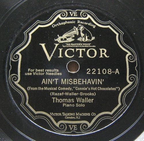 Ain't Misbehavin' / Sweet Savannah Sue封面