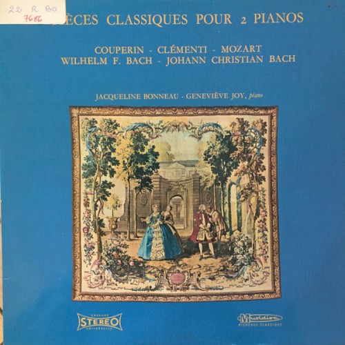 Pièces classiques pour deux pianos封面