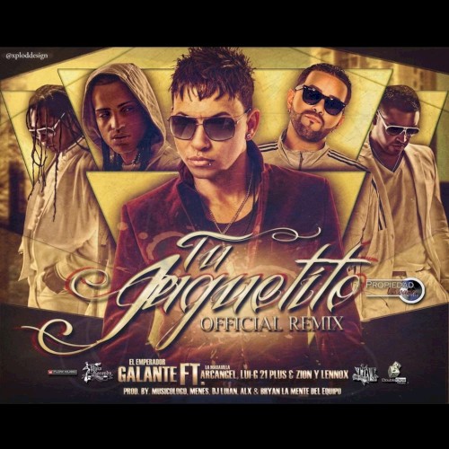 Tu juguetito (remix)封面