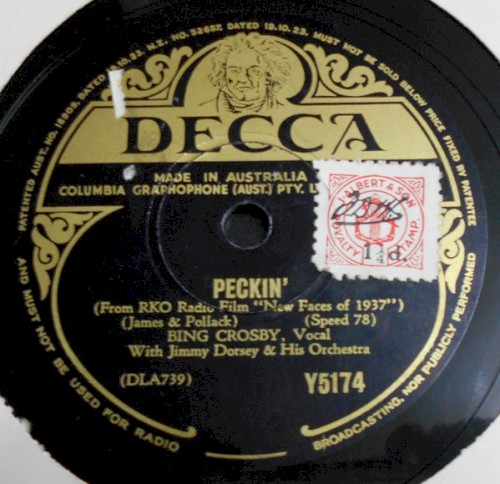 Peckin’ / All God’s Chillun Got Rhythm封面