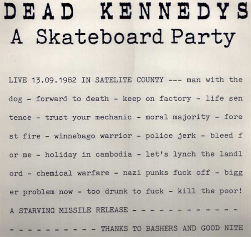 A Skateboard Party封面