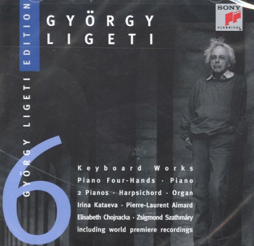 Ligeti Edition 6: Keyboard Works: Piano Four-Hands / Piano / 2 Pianos / Harpsichord / Organ封面