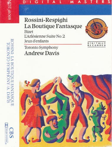 Rossini, Respighi: La Boutique fantasque / Bizet: L'Arlésienne Suite no. 2, Jeux d'enfants封面
