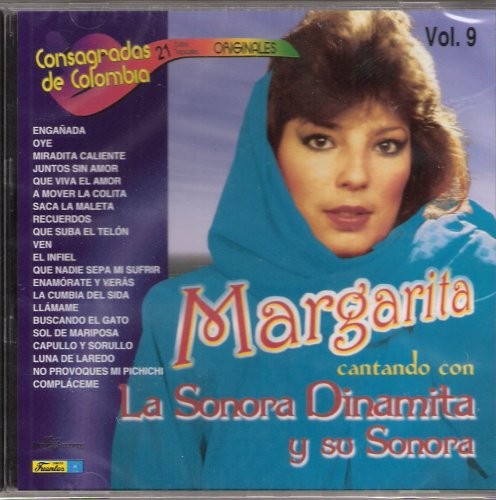 Consagradas de Colombia: 21 éxitos originales, vol. 9封面