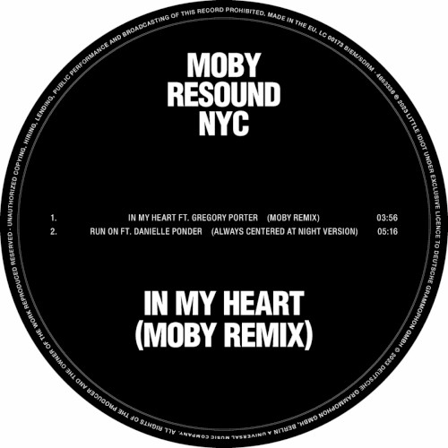 In My Heart (Moby Remix)封面