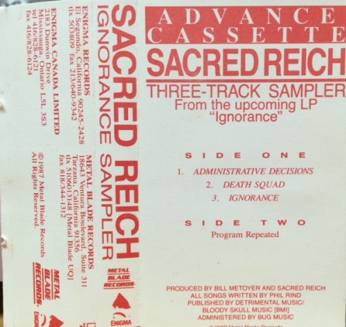 Ignorance Three-Track Sampler封面