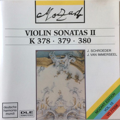 Violin Sonatas II - K 378 - 379 - 380封面