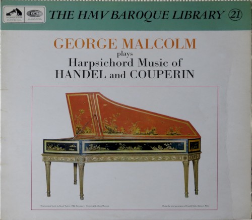 Harpsicord Music of Handel and Couperin封面