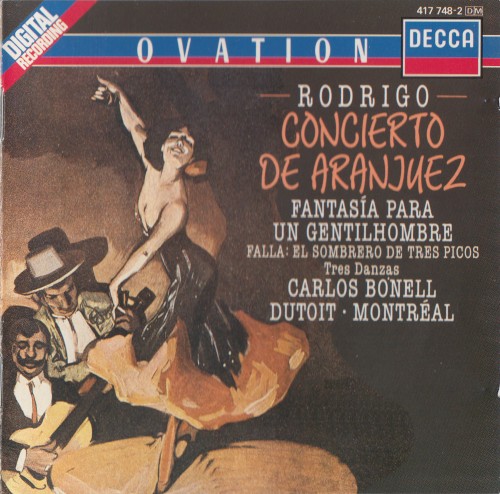 Rodrigo: Concierto de Aranjuez / Fantasía para un gentilhombre / Falla: El sombrero de tres picos - Tres danzas封面